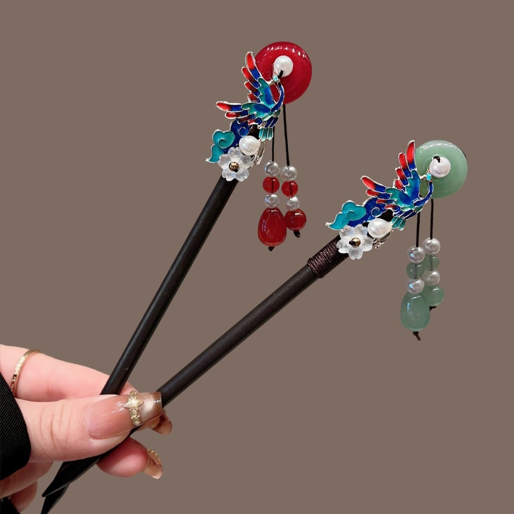 1pc Exquisite Fashion Vibrant  - Hanbok Hair Pin 评论和价格